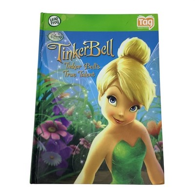 LeapFrog TAG Disney Tinker Bell True Talent Interactive Reader Hardcover Book
