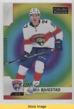 2017-18 O-Pee-Chee Platinum Rainbow Color Wheel Nick Bjugstad #110 READ z6b