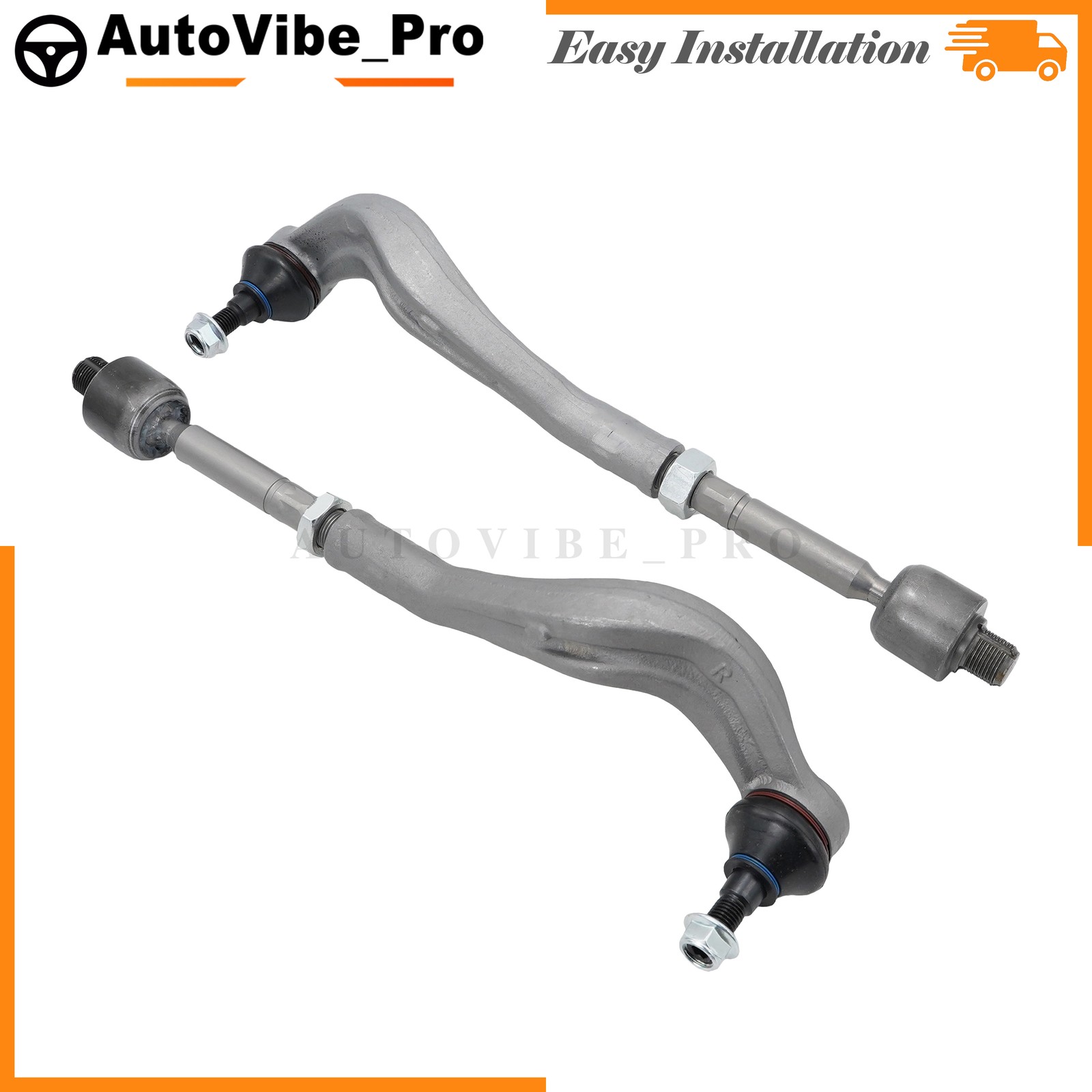 4PCS For Maserati Levante LH RH Inner Outer Tie Rod End 673004614 673004615