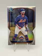 Jett Williams 2023 Bowman Chrome Prospects Refractor /499 #BCP-216 Brewers Mets