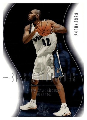 Jerry Stackhouse 2004-05 SP Authentic #110 SP Spectaculars /3999 A8