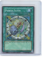 2008 YuGiOh!—Power Filter #TDGS-EN058 The Duelist Genesis—Super Rare Foil