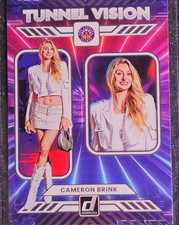2025 PANNINI DONRUS WNBA #8 CAMERON BRINK LOS ANGELES SPARKS TUNNEL VISION CARD