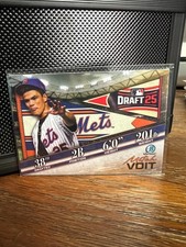 MITCH VOIT 2025 BOWMAN CHROME DRAFT NIGHT BASEBALL METS #BDN-4