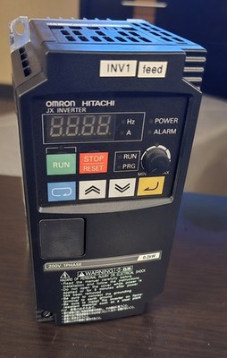 Omron Hitachi - JX Inverter - 3G3JX-AB002-EF