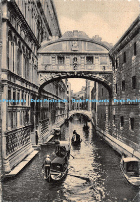 D125045 Venezia Die Seufzerbrücke Flli Scrocchi