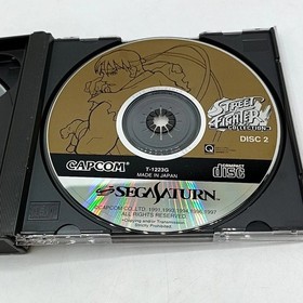 USED Street Fighter Collection Sega Japan Saturn SS 10