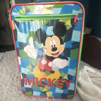 American Tourister Mickey Mouse Multicolor Rolling Carry-On Suitcase Kids