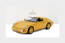 NOREV 187130 Porsche 911 964 Speedster Cabriolet Open 1993 Yellow 1/18