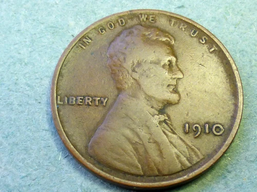 1910 LINCOLN CENT FINE