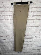 TOMMY HILFIGER Mens Brown REG FIT KHAKIS Business Suit Dress Pants/Slacks 38x29