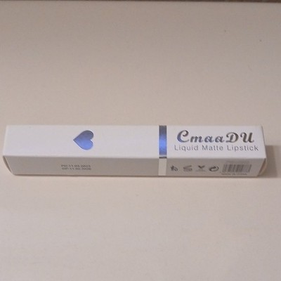 CmaaDU Liquid Matte Lipstick Shade 04 2.5ml Cruelty-Free