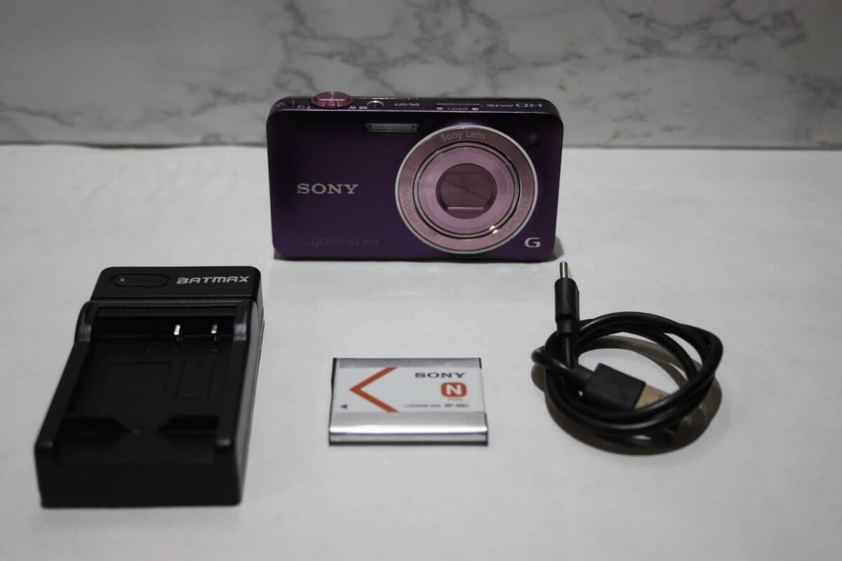 SONY Cyber Shot DSC-WX5 Purple Digital Camera 5x Zoom 12.2MP