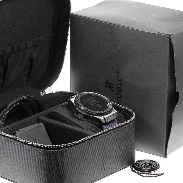 Hublot — Hublot Big Bang e Titanium 440.NX.1100.NR.PLW21 46mm Ti Quartz Watch #C5578