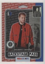 2019-20 Panini NBA Hoops Premium Stock Back Stage Pass Red Luka Doncic #3 03rx