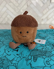 Retired Jellycat Amuseables Acorn - Unique Valentine Gift, New with Tags & Bag