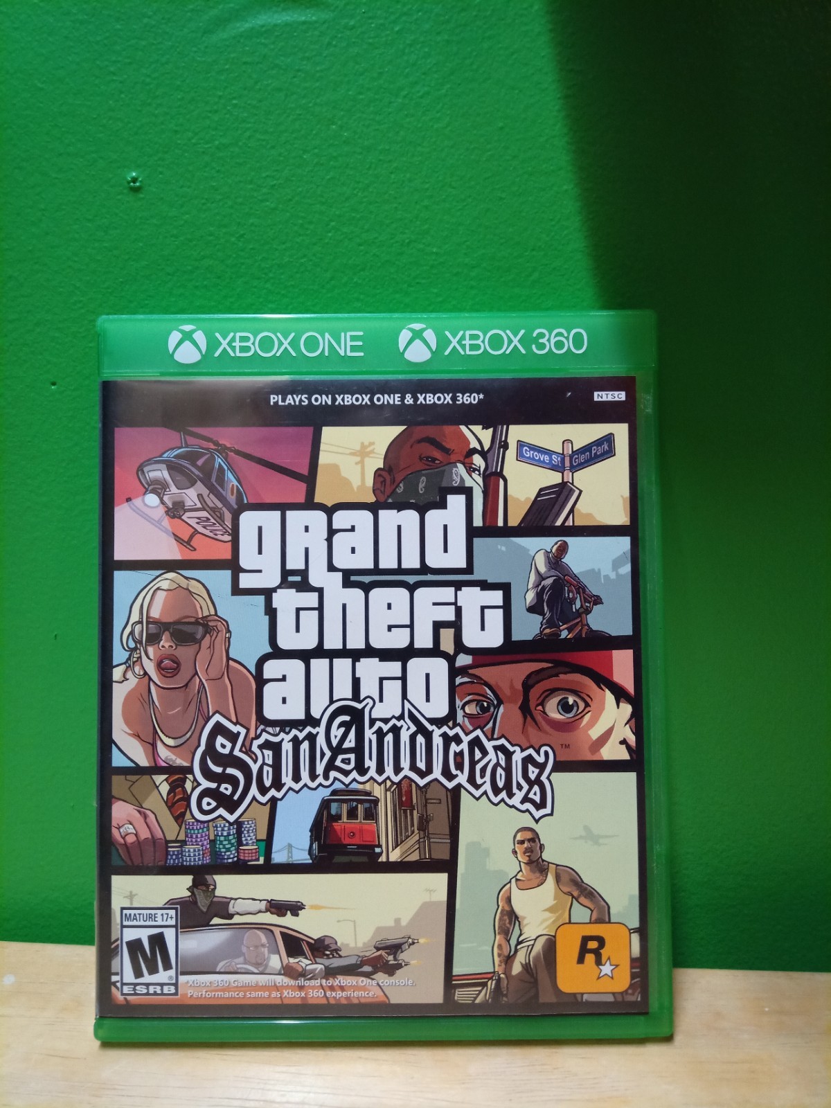 Grand Theft Auto San Andreas for Xbox One Xbox 360, Complete W/MAP