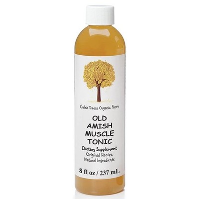 Old Amish Muscle Tonic 8 fl oz, Leg Cramps Relief, Foot Cramps Relief, Restle...