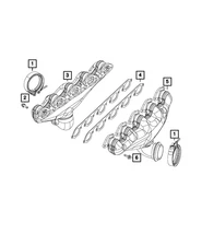 Genuine Mopar Exhaust Manifold Gasket 5037703AA