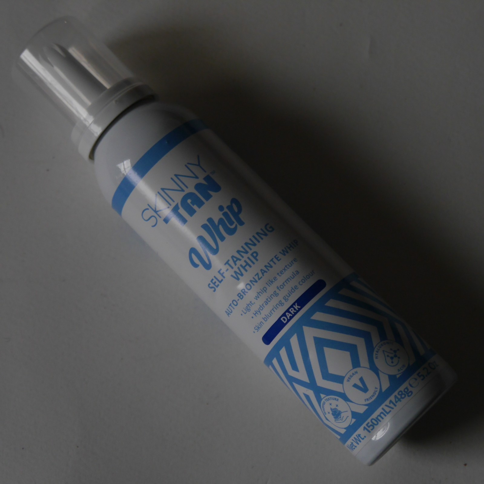 Skinny Tan Whip Self Tanning Whip Mousse DARK 150ml Fake Tan #D