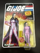SUPER 7 REACTION GI JOE PYTHONA COBRA-LA EMISSARY 3 3 4 FIGURE