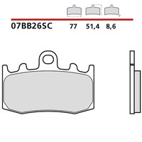 Brembo VORDERRADBREMSBELAGE-KIT Fur Bmw R 1200 S 1200 06-08-COD. 07BB26LA