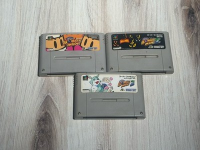 Super Bomberman 1 2 3 Lot of 3 Super Famicom SFC Nintendo Bomber Man Japan
