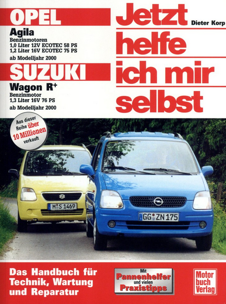 Reparaturanleitung Opel Agila + Suzuki Wagon R+ ab 2000 Reparatur Buch Neu! - Image 13