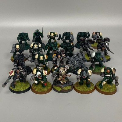 22 TERMINATORS WARHAMMER SPACE MARINES 40K 40.000 CHAPTER MIX DARK ANGELS