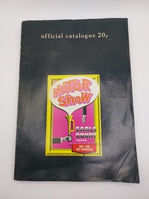 International Motor Show Earls Court 1971 Catalogue 
