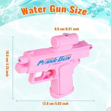 Lightweight Two-Way Water Gun in Pink: Perfect for Summer Pranksters