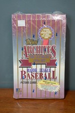 1994 Topps Archives The Ultimate 1954 Set Card Box - Factory Sealed - 24 Packs.