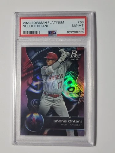 2023 Bowman Platinum #68 Shohei Ohtani PSA 8