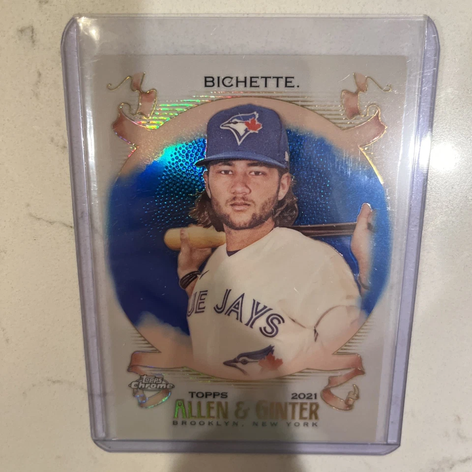 2021 Topps Allen And Ginter Bo Bichette #61 Numbered /150 - Image 2 of 3