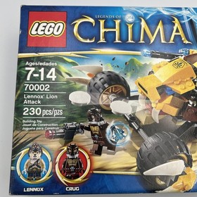 LEGO LEGENDS OF CHIMA: Lennox' Lion Attack (70002)