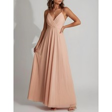 NWT LULUS All About Love Maxi Dress, Blush Pink, Medium