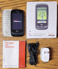 LG Cosmos Touch VN270 - Black  Verizon  Phone w/ Sudoku - Great Shape / Boxed