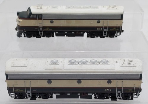 Locomotoras diésel Athearn 80391 HO Burlington Northern F7A y F7B #BN1/BN2 EX | Zustand: Used