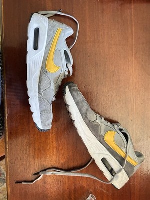 Nike Air Max Size 7.5 SC Wolf Grey Yellow Ochre Athletic Shoes