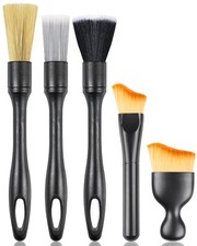 5 Stück Auto Reinigung Pinsel Set, Ultra weiches Car Detailingbürste, Wildsch...