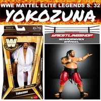 WWE Mattel Elite Legends Serie 32 Yokozuna Wrestling Figur Basic Defining RAW NE
