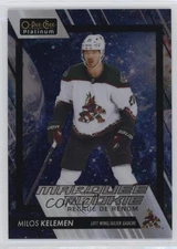 2023 O-Pee-Chee Platinum Marquee Rookies Cosmic /65 Milos Kelemen #283 Rookie RC