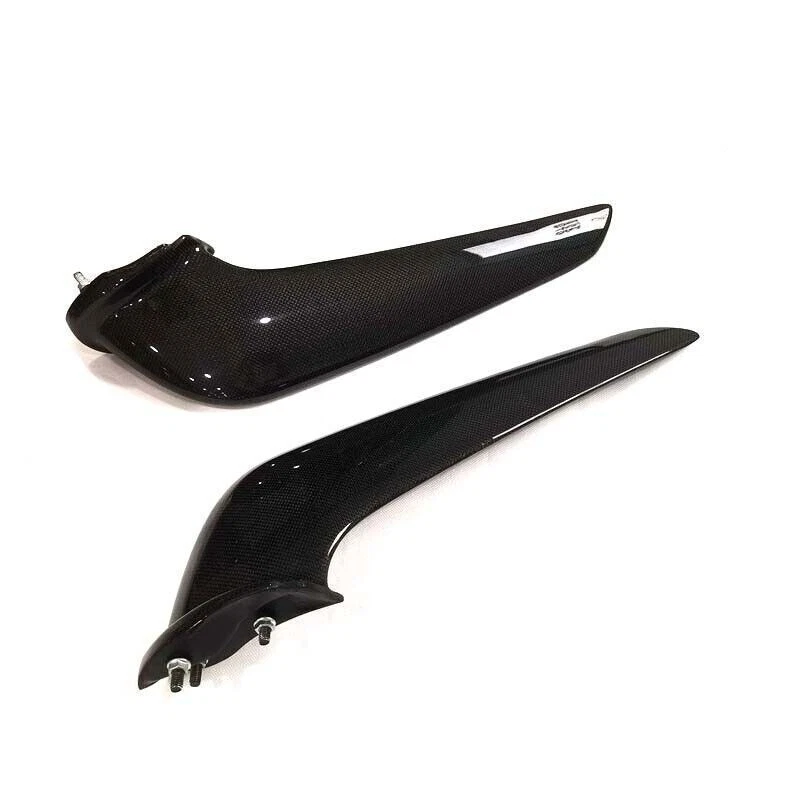 Carbon Fiber Side Front Bumper Lip Cover Trim Fit For Ferrari F458 2011-2015 - Image 4 of 4