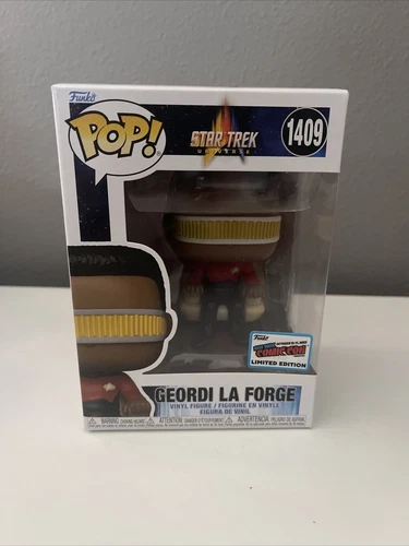 Funko Pop! Vinyl: Star Trek - Geordi La Forge - NYCC Exclusive Sticker