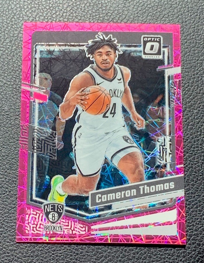 2023-24 DONRUSS OPTIC - CAMERON THOMAS PINK VELOCITY PRIZM NETS /79
