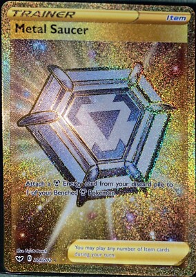 gold metal saucer pokemon card Pokemon Power Glass Gold #097/064 – Grail Collectibles AZ main image 0