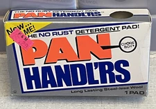 VTG Chore Boy Pan Handlr's No Rust Steel-Less Wool Detergent Cleaning Pad NOS