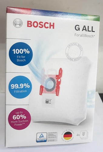 SACCHETTI PER ASPIRAPOLVERE BOSCH SIEMENS ORIGINALI SERIE G CONF. 4 PEZZI |  eBay