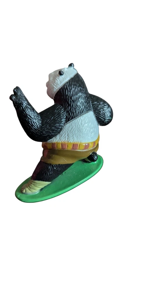 Juego de figuras Kung Fu Panda Master Po Cake Topper Decopac 2008 Foto 4 de 4