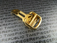 18mm 16mm 12mm Stainless Deployment Buckle Folding Clasp CARTIER Yellow Gold
